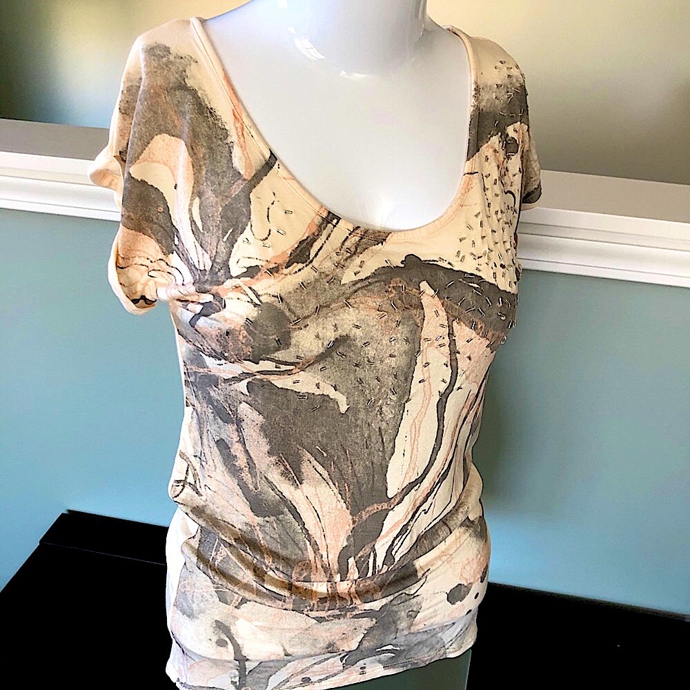 Calvin Klein Jeans Women's Short Sleeve Top Size S